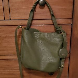 The Sak olive green shoulder bag